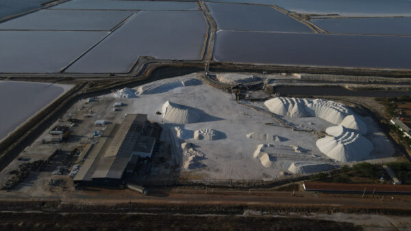 Produção de Sal - Salina Diamante Branco